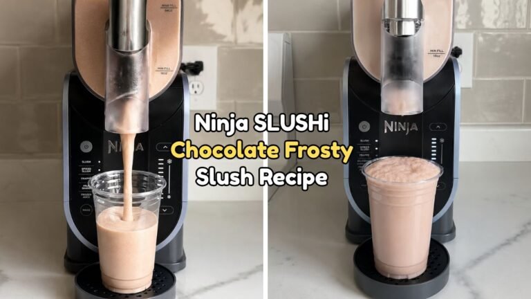 Ninja SLUSHi Chocolate Frosty Slush Recipe
