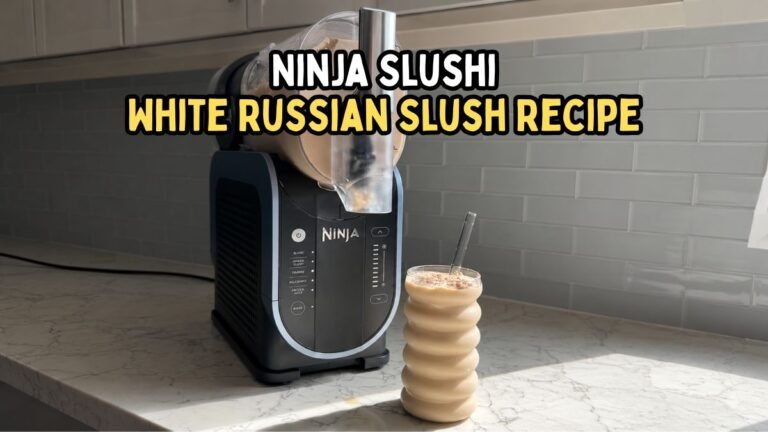 Ninja Slushi White Russian Slush Recipe