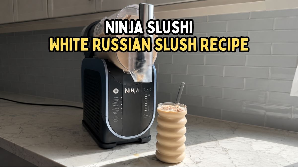 Ninja Slushi White Russian Slush Recipe