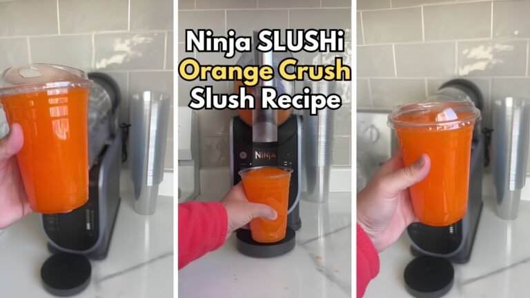 Ninja SLUSHi Orange Crush Slush Recipe