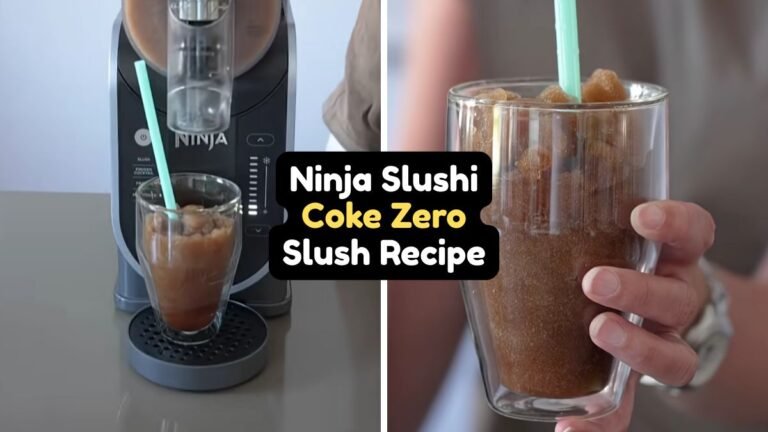 Ninja Slushi Coke Zero Slush Recipe